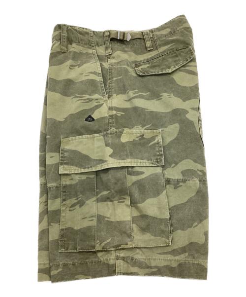 stussy（ステューシー）stussy (ステューシー) JUNGLE CAMO SHORT（ジャングル カモ ショートパンツ） カーキ サイズ:30の古着・服飾アイテム