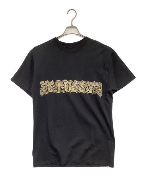 stussy（ステューシー）stussy (ステューシー) Tシャツ ブラック サイズ:Mの古着・服飾アイテム