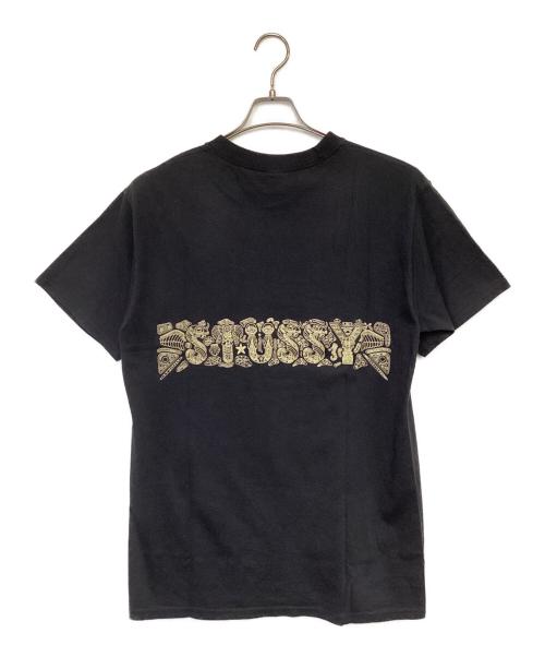 stussy（ステューシー）stussy (ステューシー) Tシャツ ブラック サイズ:Mの古着・服飾アイテム