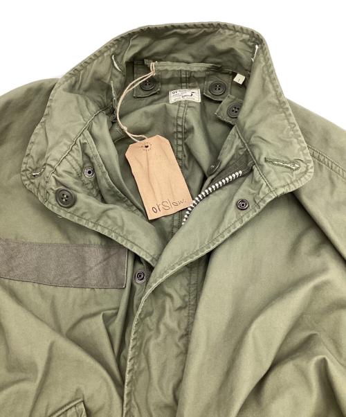 orSlow（オアスロウ）orSlow (オアスロウ) M-65 FISH TAIL COAT（M-65 フィッシュテイル コート） オリーブ サイズ:1の古着・服飾アイテム