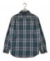 FIVE BROTHER (ファイブブラザー) ヘビーフランネル チェック ワークシャツ ブルー×グリーン サイズ:M：7000円