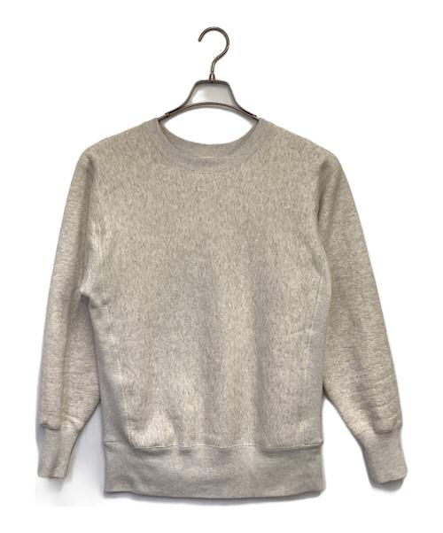Champion REVERSE WEAVE（チャンピオン リバース ウィーブ）Champion REVERSE WEAVE (チャンピオン リバース ウィーブ) 2ndパテントモデル クルーネックスウェットシャツ アイボリー サイズ:Sの古着・服飾アイテム