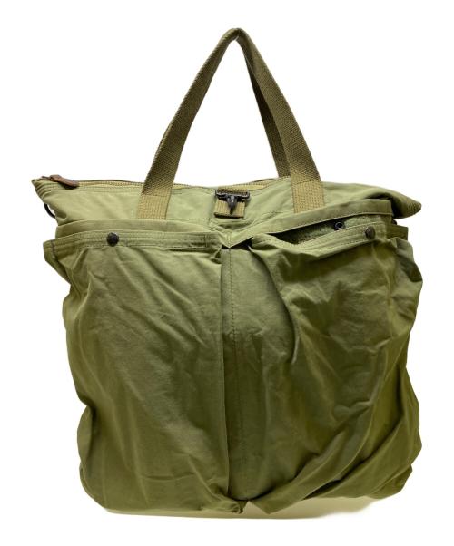 NIGEL CABOURN（ナイジェルケーボン）NIGEL CABOURN (ナイジェルケーボン) スイスアーミー ヘルメットバッグ オリーブの古着・服飾アイテム