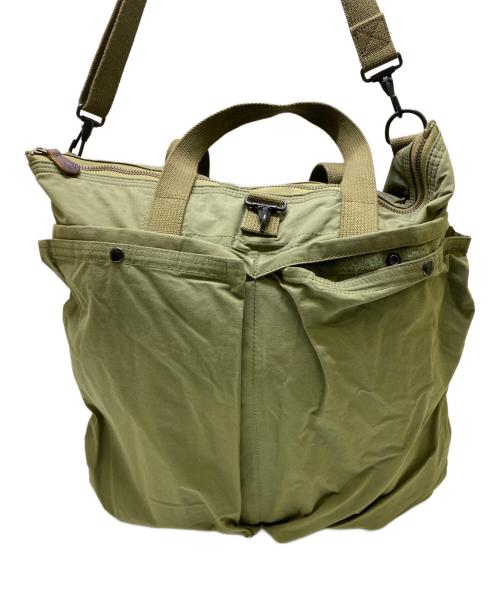 NIGEL CABOURN（ナイジェルケーボン）NIGEL CABOURN (ナイジェルケーボン) スイスアーミー ヘルメットバッグ オリーブの古着・服飾アイテム