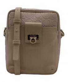 Salvatore Ferragamo（サルヴァトーレ フェラガモ）の古着「ガンチーニ ショルダーバッグ」｜ピンク