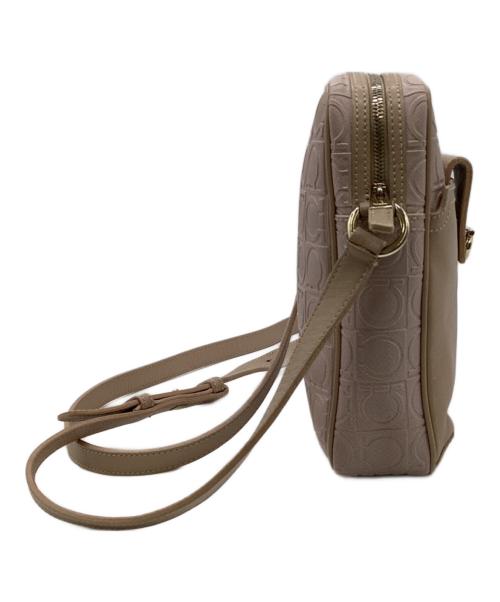 Salvatore Ferragamo（サルヴァトーレ フェラガモ）Salvatore Ferragamo (サルヴァトーレ フェラガモ) ガンチーニ ショルダーバッグ ピンクの古着・服飾アイテム