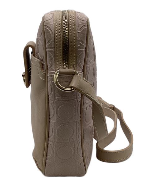 Salvatore Ferragamo（サルヴァトーレ フェラガモ）Salvatore Ferragamo (サルヴァトーレ フェラガモ) ガンチーニ ショルダーバッグ ピンクの古着・服飾アイテム