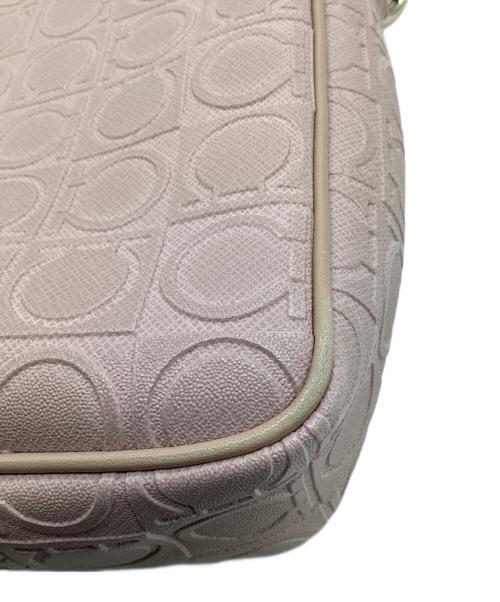 Salvatore Ferragamo（サルヴァトーレ フェラガモ）Salvatore Ferragamo (サルヴァトーレ フェラガモ) ガンチーニ ショルダーバッグ ピンクの古着・服飾アイテム