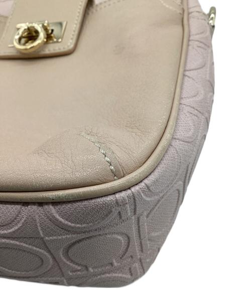 Salvatore Ferragamo（サルヴァトーレ フェラガモ）Salvatore Ferragamo (サルヴァトーレ フェラガモ) ガンチーニ ショルダーバッグ ピンクの古着・服飾アイテム