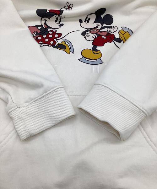 COACH（コーチ）COACH (コーチ) DISNEY (ディズニー) アイス スケート モチーフ フーディー ベージュ サイズ:Lの古着・服飾アイテム