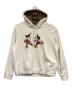 COACH（コーチ）の古着「アイス スケート モチーフ フーディー」｜ベージュ