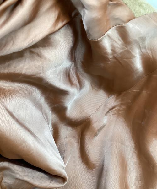 Chloe（クロエ）Chloe (クロエ) ダブルブレスト ウールコート ベージュ サイズ:40の古着・服飾アイテム