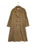Chloe（クロエ）の古着「ダブルブレスト ウールコート」｜ベージュ