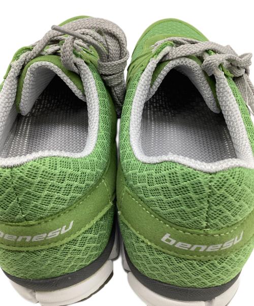 BENESU（ベネシュ）BENESU (ベネシュ) 運動靴 グリーン×グレー サイズ:23.5㎝の古着・服飾アイテム