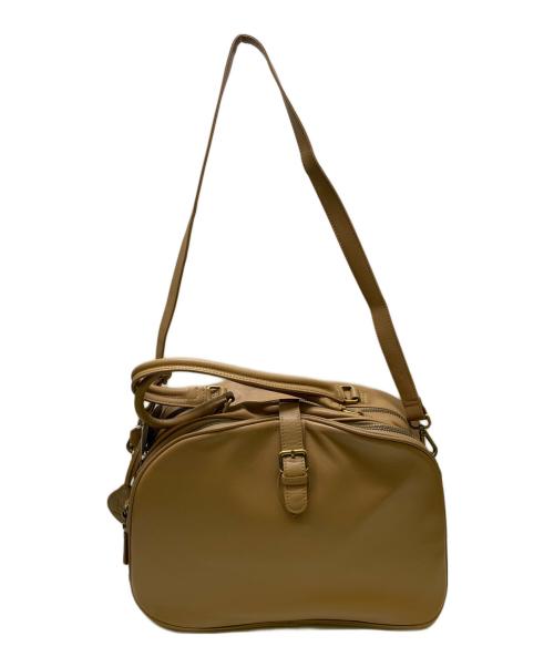 notre favori（ノートルファボリ）notre favori (ノートルファボリ) 2WAYバッグ ライトブラウンの古着・服飾アイテム