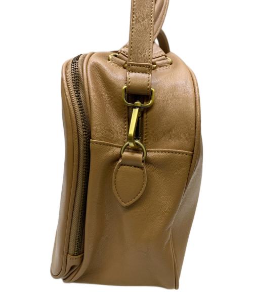 notre favori（ノートルファボリ）notre favori (ノートルファボリ) 2WAYバッグ ライトブラウンの古着・服飾アイテム