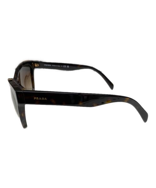 PRADA（プラダ）PRADA (プラダ) キャットアイフレームサングラス ブラウンの古着・服飾アイテム