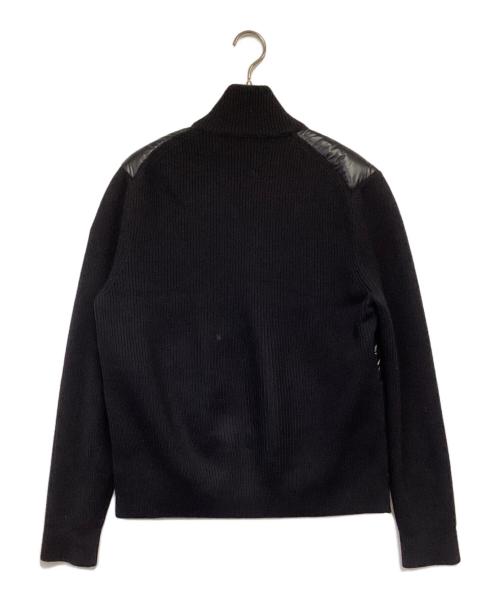 MONCLER（モンクレール）MONCLER (モンクレール) MAGLIONE TRICOT CARDIGAN（マリオーネ トリコ カーディガン） ブラック サイズ:Mの古着・服飾アイテム