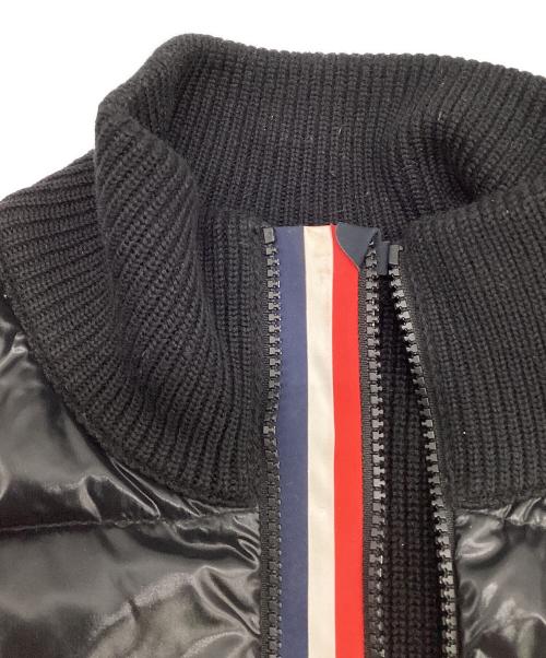 MONCLER（モンクレール）MONCLER (モンクレール) MAGLIONE TRICOT CARDIGAN（マリオーネ トリコ カーディガン） ブラック サイズ:Mの古着・服飾アイテム
