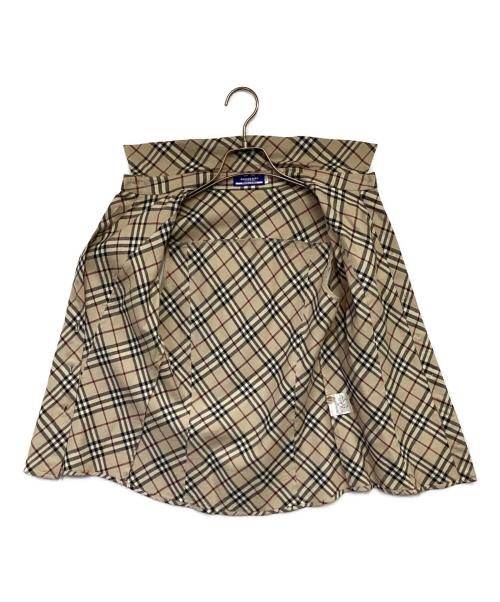 BURBERRY LONDON BLUE LABEL（バーバリーロンドンブルーレーベル）BURBERRY LONDON BLUE LABEL (バーバリーロンドンブルーレーベル) ノースリーブシャツ ベージュ サイズ:38の古着・服飾アイテム