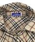 中古・古着 BURBERRY LONDON BLUE LABEL (バーバリーロンドンブルーレーベル) ノースリーブシャツ ベージュ サイズ:38：9000円