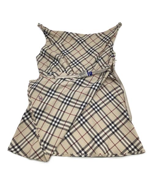 BURBERRY LONDON BLUE LABEL（バーバリーロンドンブルーレーベル）BURBERRY LONDON BLUE LABEL (バーバリーロンドンブルーレーベル) キャミソール ベージュ サイズ:38の古着・服飾アイテム