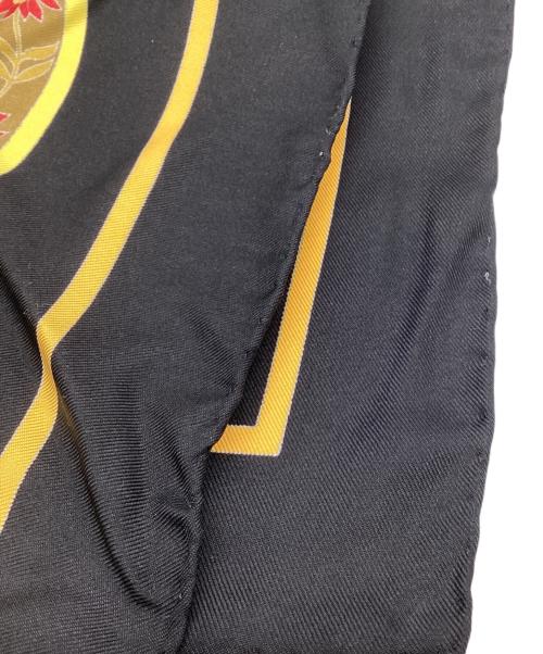 HERMES（エルメス）HERMES (エルメス) カレ90 IN SALZBURG（ザルツブルグ）シルクスカーフ ブラックの古着・服飾アイテム