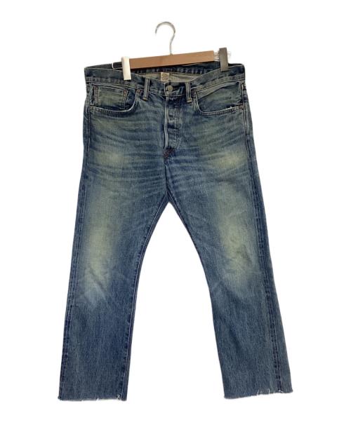 RRL（ダブルアールエル）RRL (ダブルアールエル) SLIM FIT デニムパンツ ブルー サイズ:W33の古着・服飾アイテム