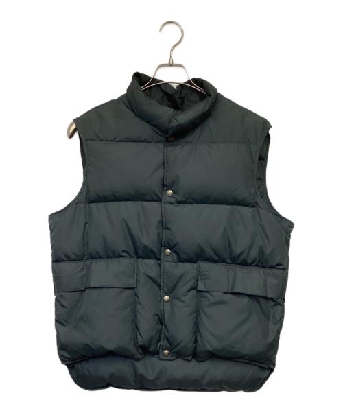 WOOLRICH（ウールリッチ）WOOLRICH (ウールリッチ) 80`Sダウンベスト グリーン サイズ:M（USサイズ）の古着・服飾アイテム