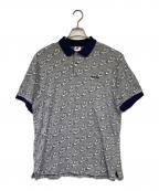 NIKE×SUPREMEナイキ×シュプリーム）の古着「ジャガード ポロシャツ」｜ネイビー