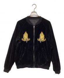 RUDE GALLERY（ルードギャラリー）の古着「MARIA SOUVENIR JKT（マリア スーベニア ジャケット）」｜ブラック