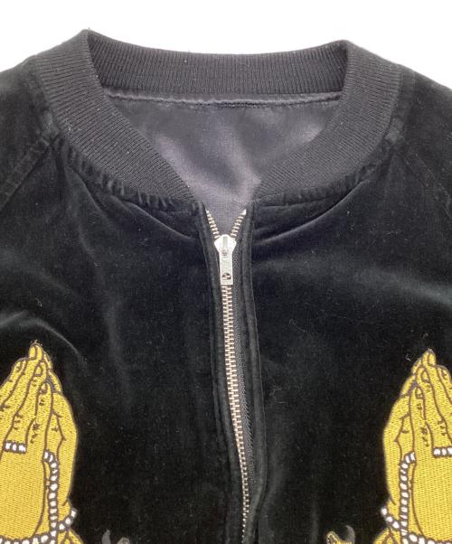 RUDE GALLERY（ルードギャラリー）RUDE GALLERY (ルードギャラリー) MARIA SOUVENIR JKT（マリア スーベニア ジャケット） ブラック サイズ:4の古着・服飾アイテム