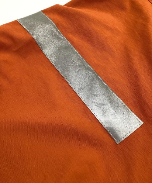 Timberland（ティンバーランド）Timberland (ティンバーランド) SUPREME (シュプリーム) Reflective Taping Anorak（リフレクティブ テーピング アノラック） オレンジ サイズ:Lの古着・服飾アイテム