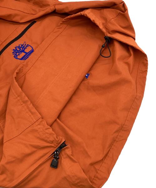 Timberland（ティンバーランド）Timberland (ティンバーランド) SUPREME (シュプリーム) Reflective Taping Anorak（リフレクティブ テーピング アノラック） オレンジ サイズ:Lの古着・服飾アイテム