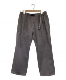 GRAMICCI×JOURNAL STANDARD relume（グラミチ×ジャーナルスタンダード レリューム）の古着「別注 エココットンツイル ワイドパンツ 」｜グレー
