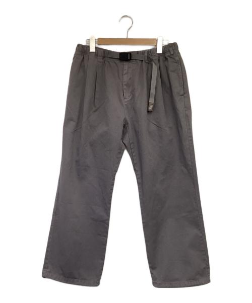 GRAMICCI（グラミチ）GRAMICCI (グラミチ) JOURNAL STANDARD relume (ジャーナルスタンダード レリューム) 別注 エココットンツイル ワイドパンツ  グレー サイズ:Lの古着・服飾アイテム