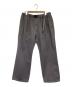 GRAMICCI（グラミチ）の古着「別注 エココットンツイル ワイドパンツ 」｜グレー