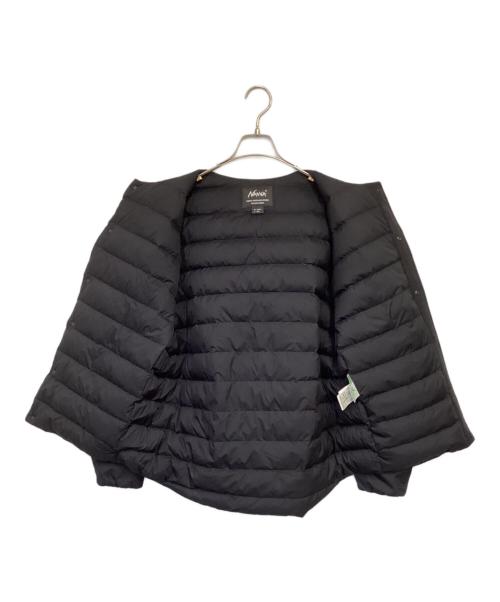 NANGA（ナンガ）NANGA (ナンガ) URBAN RESEARCH DOORS (アーバンリサーチドアーズ) インナーダウンジャケット ブラック サイズ:Mの古着・服飾アイテム