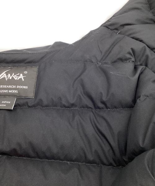 NANGA（ナンガ）NANGA (ナンガ) URBAN RESEARCH DOORS (アーバンリサーチドアーズ) インナーダウンジャケット ブラック サイズ:Mの古着・服飾アイテム