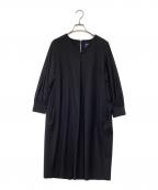 kurashi&trips publishing×atelier naruseクラシアンドトリップス パブリッシング×アトリエナルセ）の古着「コクーン フォーマルワンピース」｜ネイビー