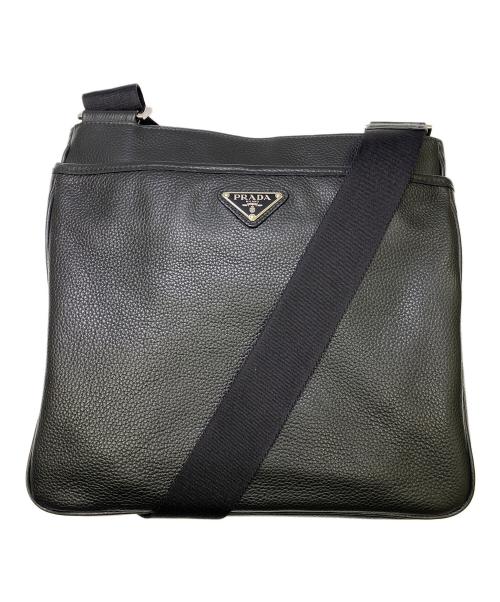 PRADA（プラダ）PRADA (プラダ) クロスボディ ショルダーバッグ ブラックの古着・服飾アイテム