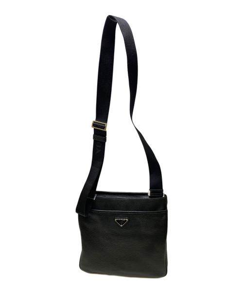 PRADA（プラダ）PRADA (プラダ) クロスボディ ショルダーバッグ ブラックの古着・服飾アイテム