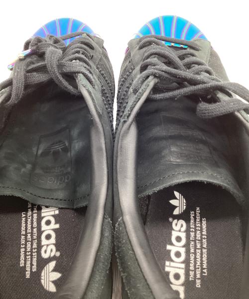 adidas Originals（アディダスオリジナル）adidas Originals (アディダスオリジナル) SUPERSTAR 80s METAL TOE（スーパースター 80s メタル トゥ） ブラック×ブルー サイズ:25㎝の古着・服飾アイテム