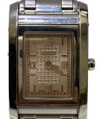 FENDIフェンディ）の古着「クウォーツ腕時計 7600L」｜ピンク