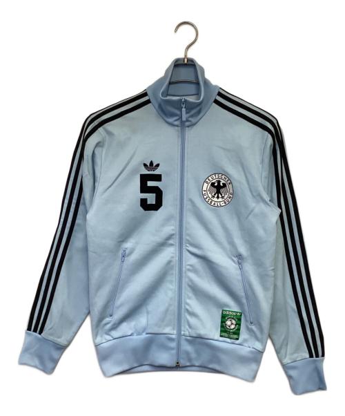 adidas（アディダス）adidas (アディダス) DER KAISER（皇帝）トラックジャケット スカイブルー サイズ:Mの古着・服飾アイテム