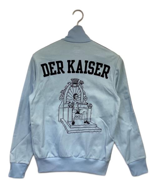 adidas（アディダス）adidas (アディダス) DER KAISER（皇帝）トラックジャケット スカイブルー サイズ:Mの古着・服飾アイテム