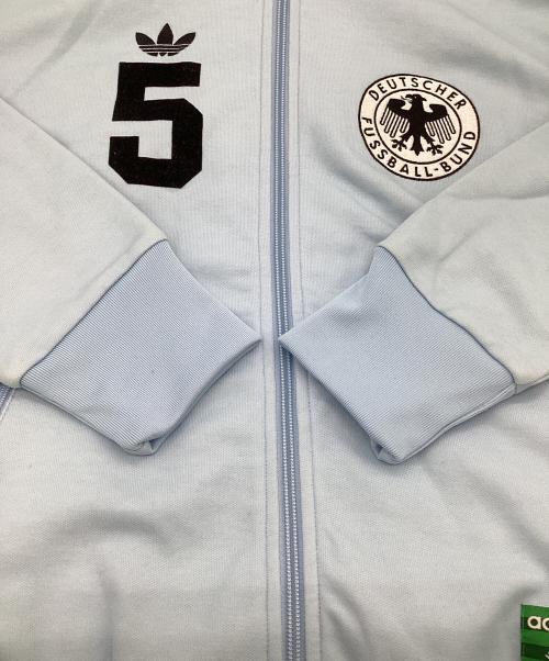 adidas（アディダス）adidas (アディダス) DER KAISER（皇帝）トラックジャケット スカイブルー サイズ:Mの古着・服飾アイテム