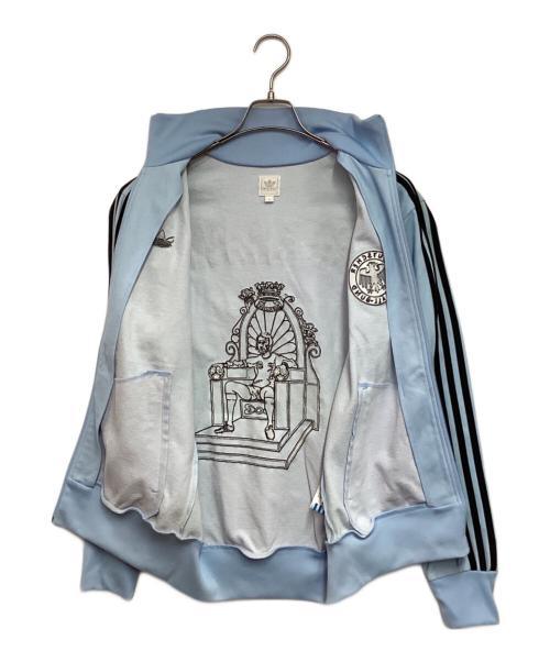 adidas（アディダス）adidas (アディダス) DER KAISER（皇帝）トラックジャケット スカイブルー サイズ:Mの古着・服飾アイテム