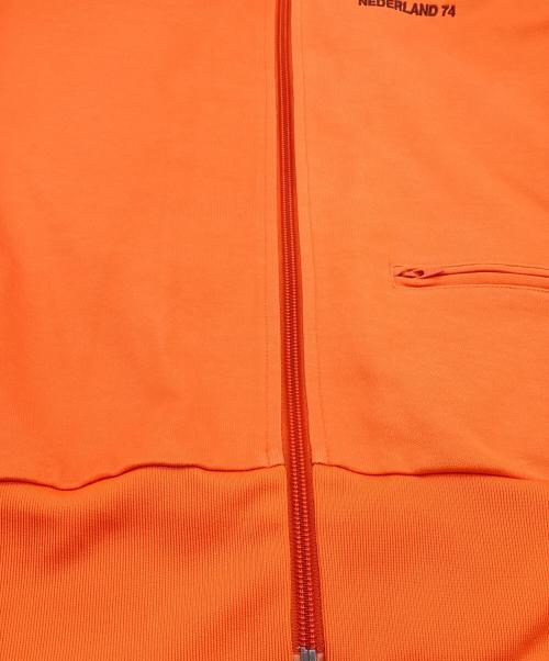 adidas（アディダス）adidas (アディダス) NEDERLAND 74 トラックジャケット オレンジ サイズ:Mの古着・服飾アイテム