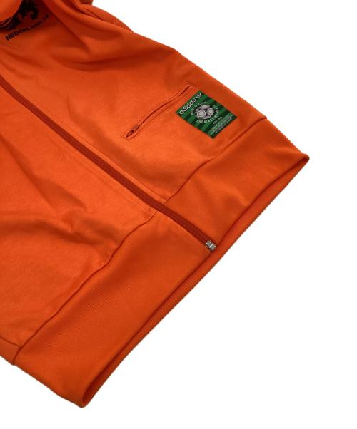 adidas（アディダス）adidas (アディダス) NEDERLAND 74 トラックジャケット オレンジ サイズ:Mの古着・服飾アイテム